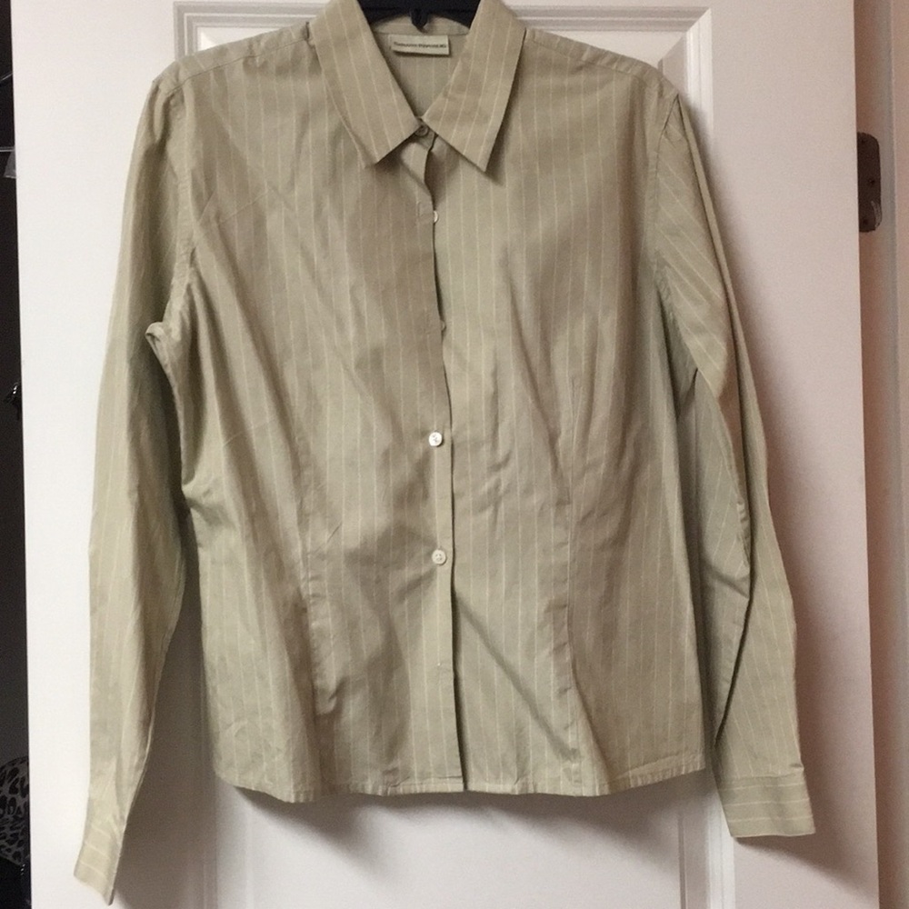 Banana Republic striped blouse
